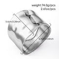Open bangle wholesale: european & american cross-border statement jewelry, ancient forged alloy wide bangle, electroplated fashion bracelet for women