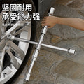 Cross socket folding wrench tool for removing tire screws, special car repair and tire changing handy gadget large wrench