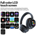new x1 pro smart ai headset: touchscreen bluetooth sports translator with neckband and noise cancellation
