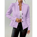 Independent station  fashionexportfall and winternew arrivalhot selling button pattern small suit outwear