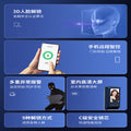 Fully automatic 3d face recognition smart door lock - remote electronic keypad, home video intercom fingerprint lock - direct from the factory