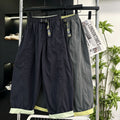 Kids' summer pants: lightweight ice silk breathable casual pants for boys and girls, versatile quick-dry summer outfits for mid-to-large children, matching family sets available