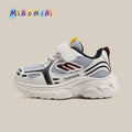spring new children's athletic shoes, breathable mesh boys' running shoes, soft sole girls' chunky sneakers, ages 1-6