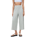 High-waisted athletic pants for women, new loose-fitting, versatile wide-leg style. petite-friendly, casual straight-leg cropped pants. d26021