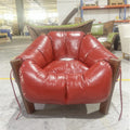 Nordic single sofa chair light luxury retro designer casual chair living room bedroom chair sofa lazy