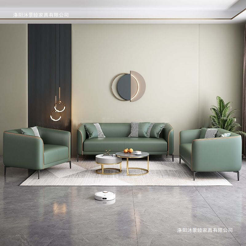 Sofa small apartment rental living room casual modern apartment durable double small sofa three-seater bedroom room