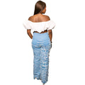 European and american style straight-leg jeans - new women's fashion for  cross-border e-commerce - streetwear washed and distressed high-waisted casual trousers