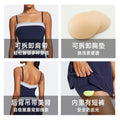 Jinke new arrivalfake two-piece fashion sports skirt suitoutwear outdoor golf tennis skirt running yoga wear for women
