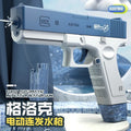 electric glock burst water gun upgraded large-capacity drum summer outdoor water fight water gun toy