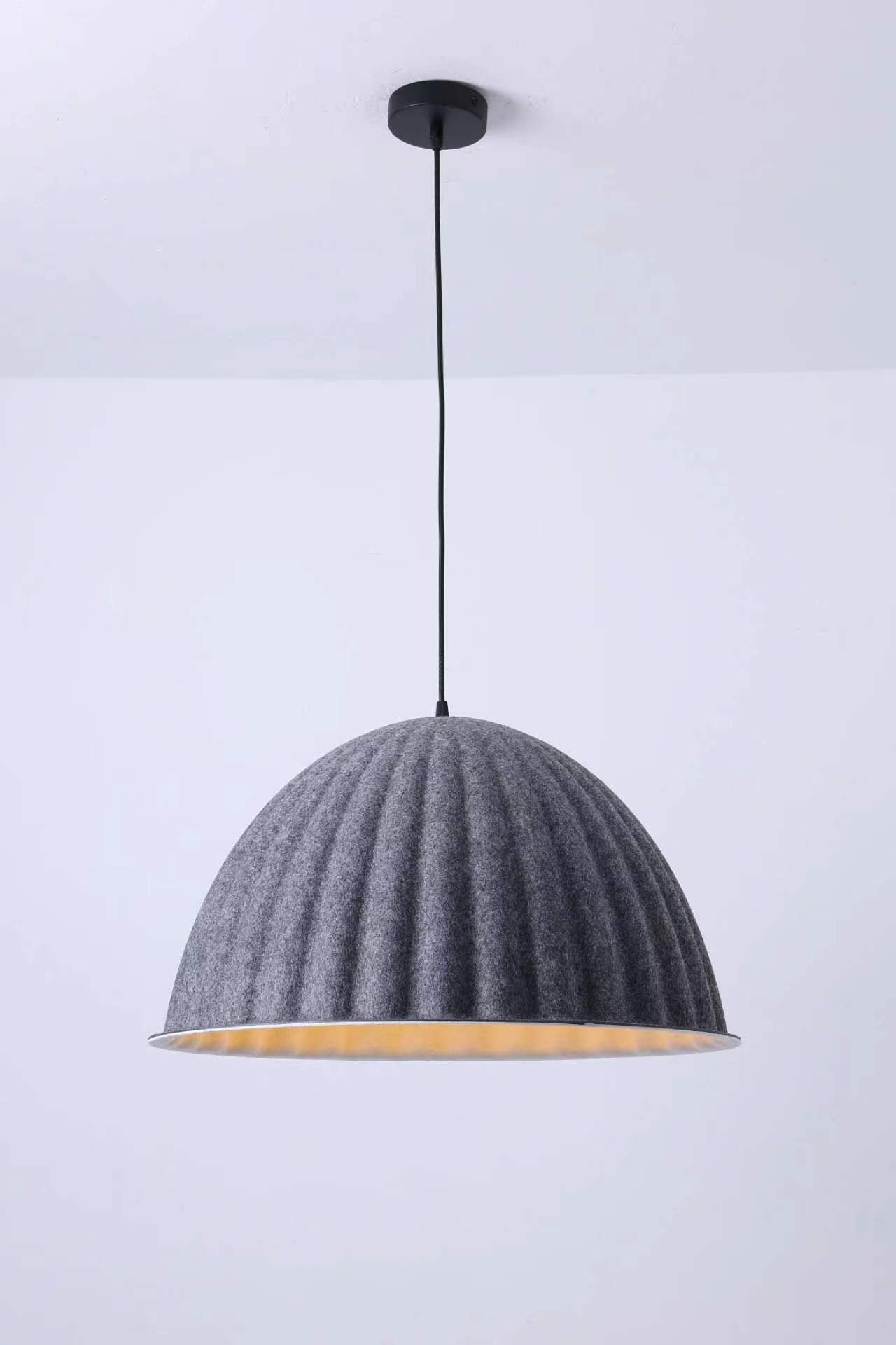 Felt chandelier, restaurant light, bar counter store, modern simple sound-absorbing cafe, home improvement lighting, Zhongshan ancient town lamps