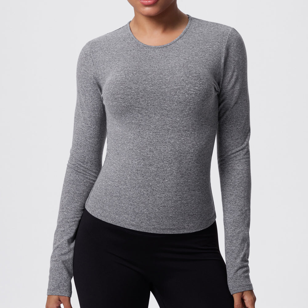 New casual sporty t-shirt - slim fit, quick-dry, breathable yoga top for women - perfect for running, training, and fitness