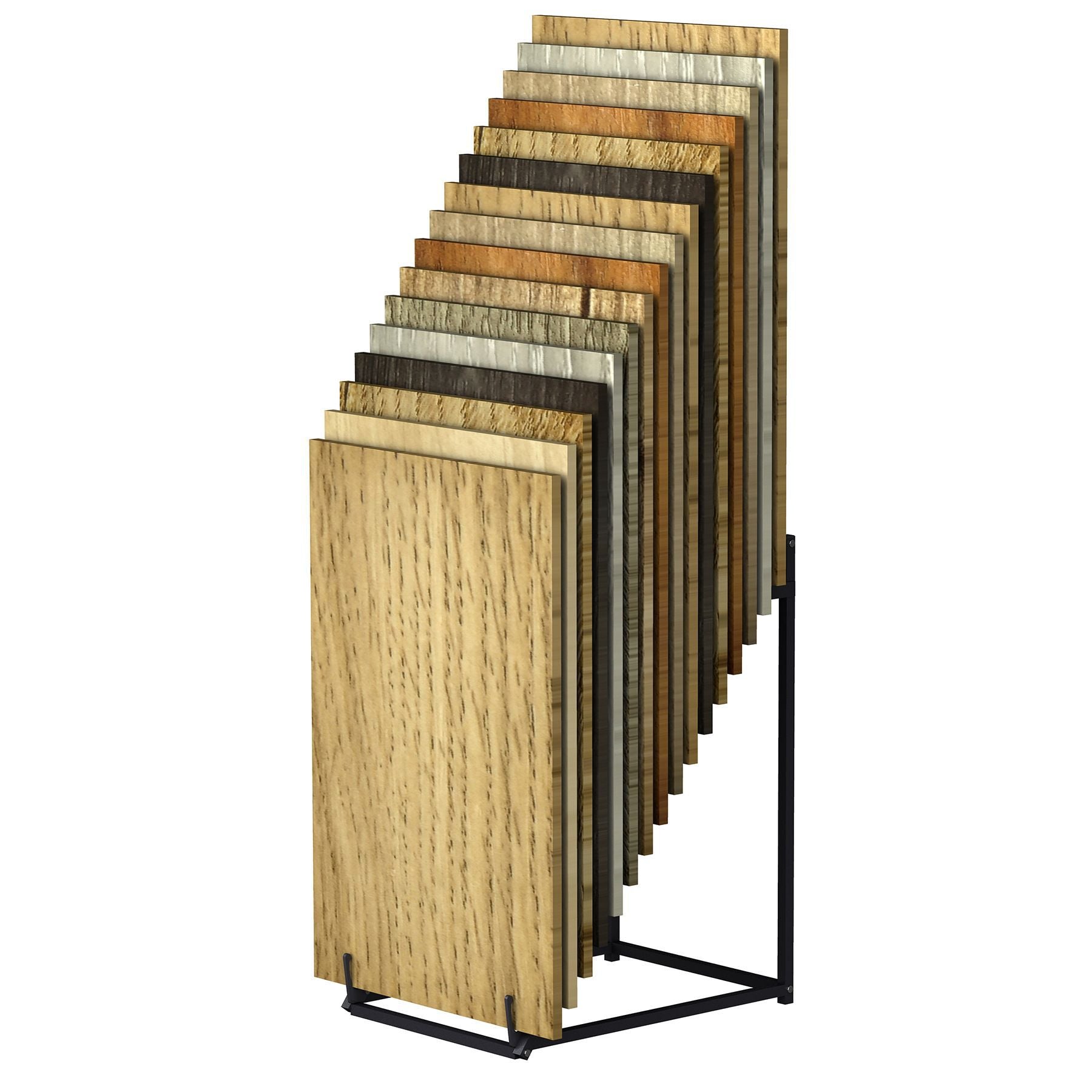 Source Factory Building Materials Metal Display Rack Wood Panel Metal Display Rack Storage Rack