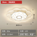 Modern minimalist wavy lotus ceiling light - gold trim, irregular cloud design - perfect for living rooms, master & guest bedrooms