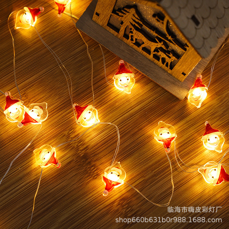 LED fastener copper wire light Christmas day LED atmosphere decorative lights birthday gift box room arrangement copper wire light
