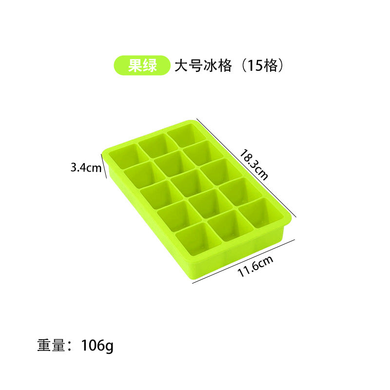 Freeze ice cube mold with lid silicone ice grids ice making film skull square ice maker cocktail ice ball film