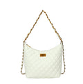 Women's bag 2025 new underarm bag diamond pattern chain bag niche light luxury minimalist elegant high-end shoulder crossbody bag