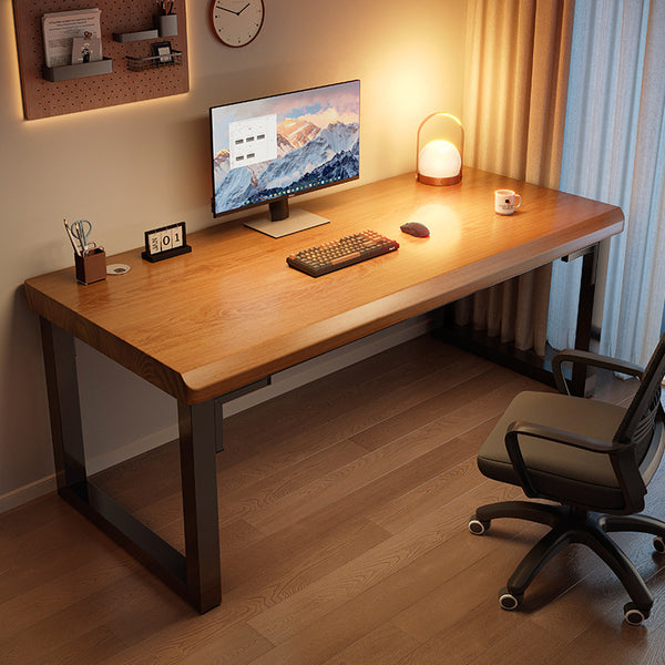 Pure solid wood computer desk desktop bedroom home desk student learning writing desk adult desk workbench