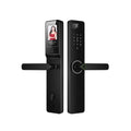 High-definition peephole viewer video intercom password lock - one-touch opening semiconductor fingerprint lock - semi-automatic smart door lock