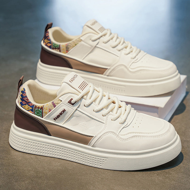 Men's shoes 2026 new summer trendy versatile athletic casual sneakers men's soft sole white trendy shoes men's footwear