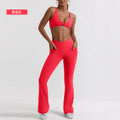 Intimatessuit sports suspender bra high waist hip lifting fitness pants yoga clothes