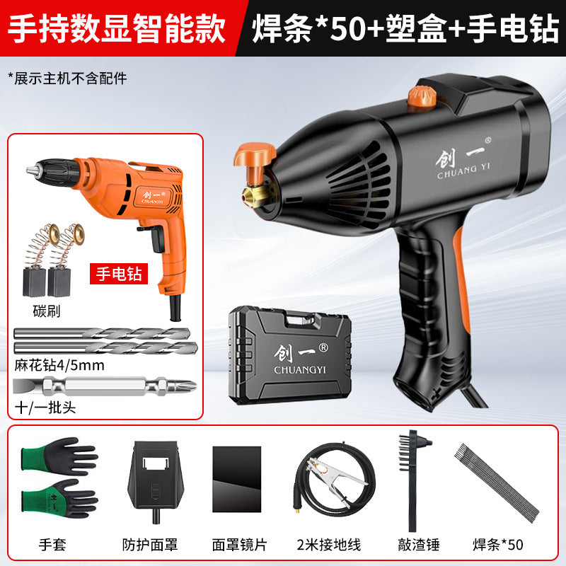 Chuangyi 220v handheld electric welding machine copper core mini welding machine smart for home small portable welding artifact