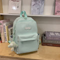 Women's backpack - premium lightweight travel backpack, large capacity, minimalist solid color, perfect for school, middle school, and college students