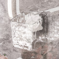 Bathroom storage rack - no drilling required, wall-mounted organizer for toilet, sink, and vanity - cosmetics and wall-mounted storage