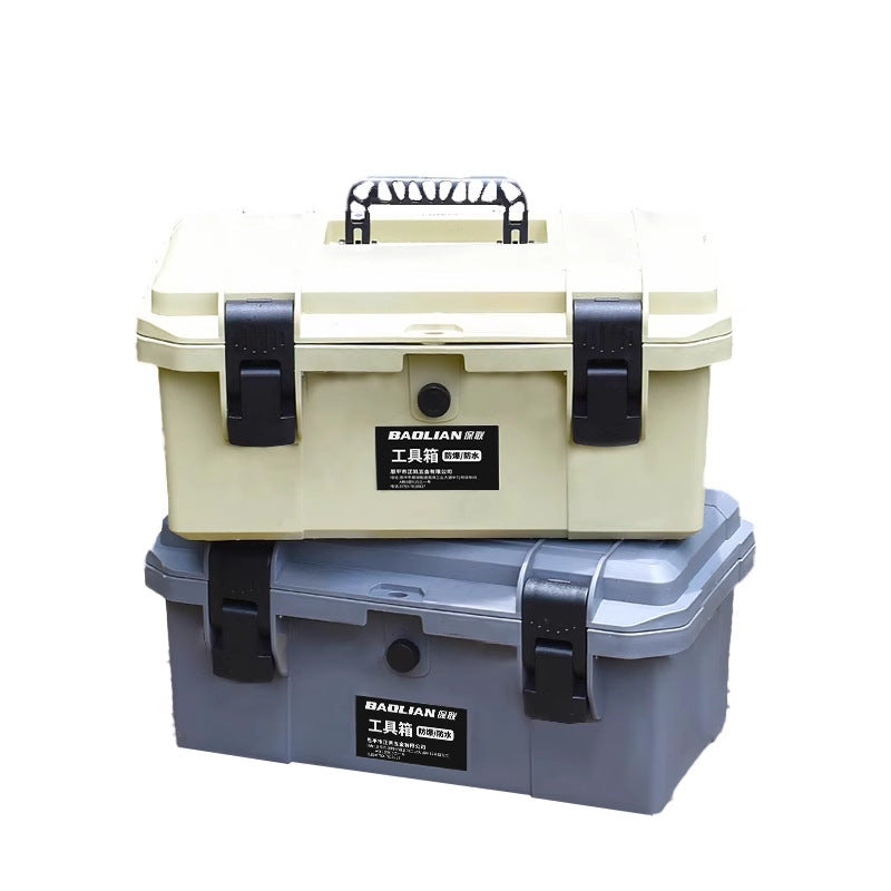 Baolian Toolbox Outdoor Camping Portable Protective Box Car Storage Hardware Storage Box Fishing Waterproof Shock-resistant Box