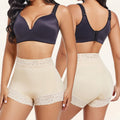 plus size boxer tummy control pants, women's summer waistband body shaping, thin low-waist butt lift tummy control pants