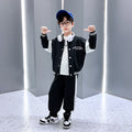 Boys' baseball outfit set - spring/autumn  new style - trendy kids' spring clothes - fashionable baby autumn/winter sportswear