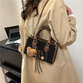 new arrivalretro small square bag for women casualfall and winter underarm satchel bag accessible luxury texture work clothing shoulder crossbody bag