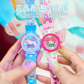 Kids' cartoon light-up watch - marvel spider-man, unicorn, elsa princess - flashing electronic toy watch for boys and girls