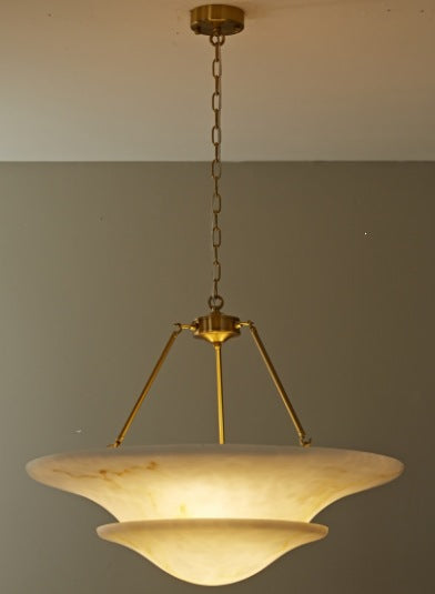 New arrival imitation marble accessible luxury chandelier living room danish art creative designer staircase dining room lamp study bedroom lamp