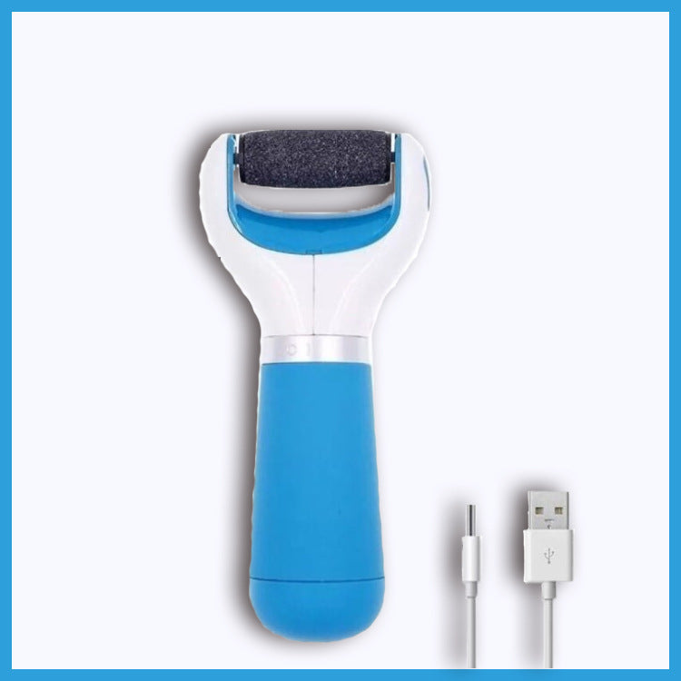 e-commerce household multi-color callus remover and foot file, 2-in-1 electric foot grinder with usb and battery power options