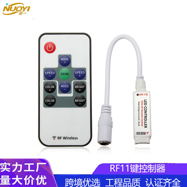 RGB radio frequency toner colorful 10 key mini controller RF10 wireless mini light strip controller