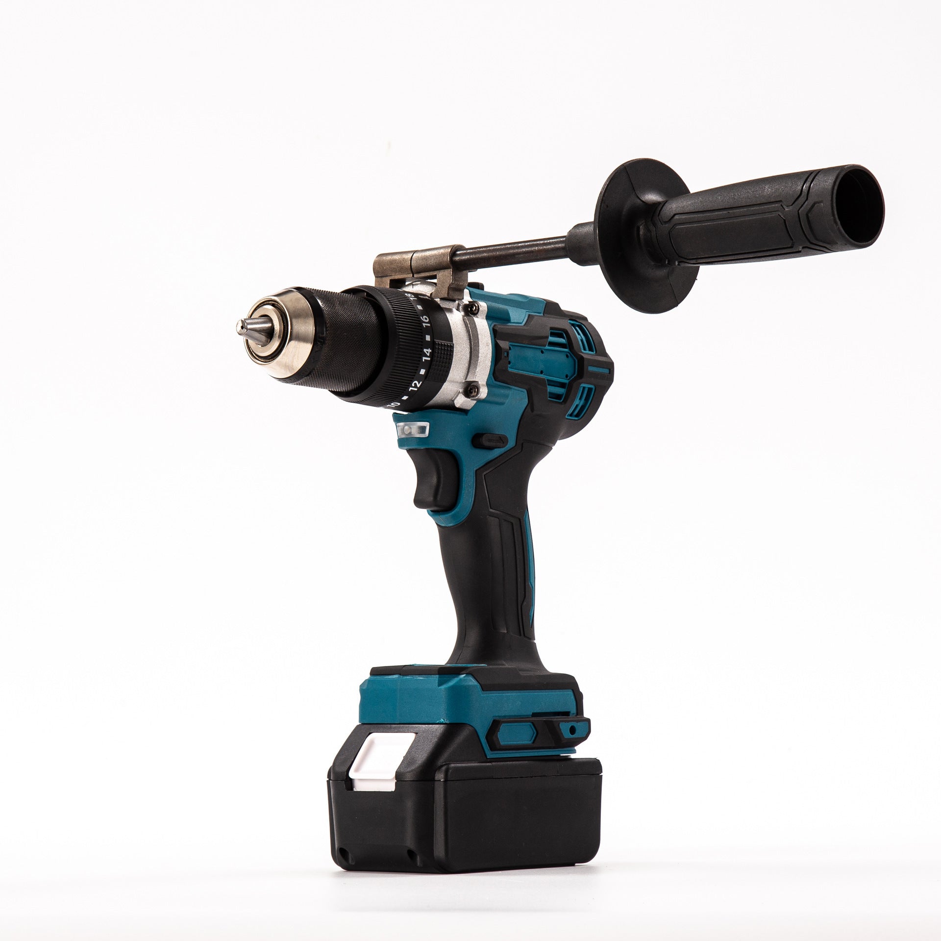 Brushless Lithium Electric Drill Rechargeable Household High Power Pistol Drill 13mm Hand Electric Drill Multifunctional Impact Drill Industrial Grade