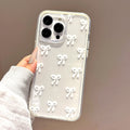 Bold full-screen bow colorful two-in-one suitable for iphone 17 mobile phone case apple 16 mobile phone protective cover 15