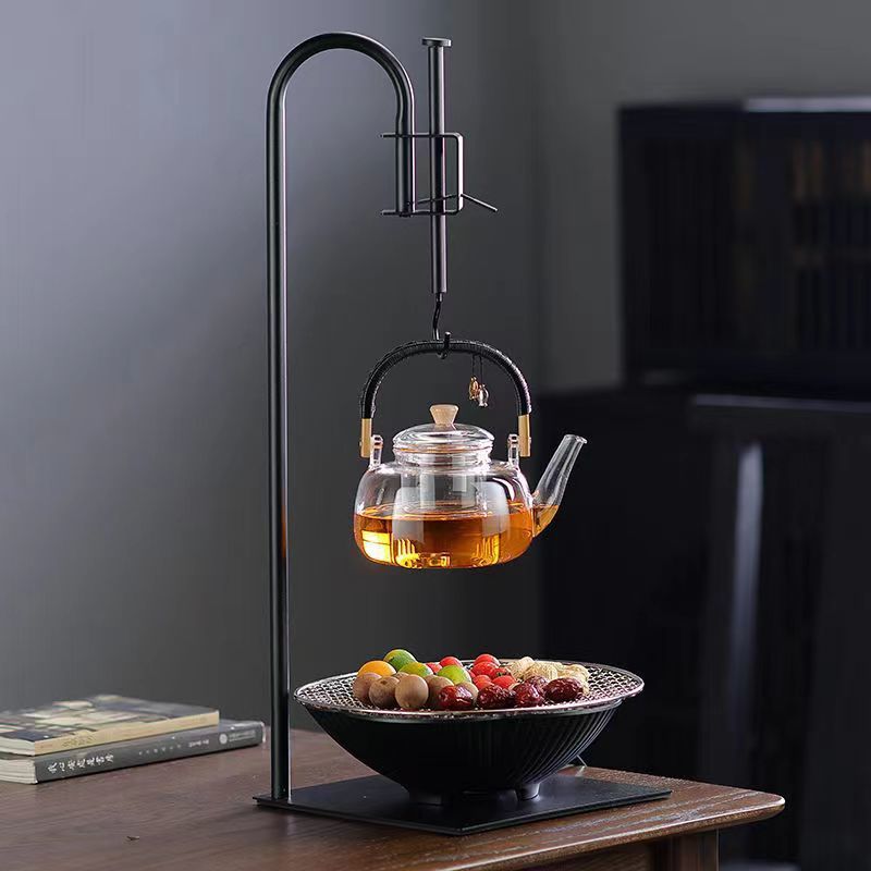 Free hook tea pot hook desktop tea ceremony desktop adjustable japanese for home hook stove tea accessories