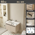 Bathroom cabinet ceramic all-in-one basin bathroom bathroom bathroom cabinet wash basin wash basin wash basin combination honeycomb aluminum
