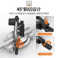 High-precision aluminum cutting machine - 45/90 degree angle cutting, desktop aluminum alloy cutting machine, precision cutting for doors and windows