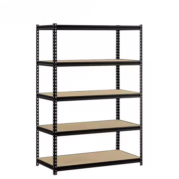 Source Factory Warehouse Adjustable Shelf Iron Storage Steel Shelf Bolt Free Shelf Display Shelf