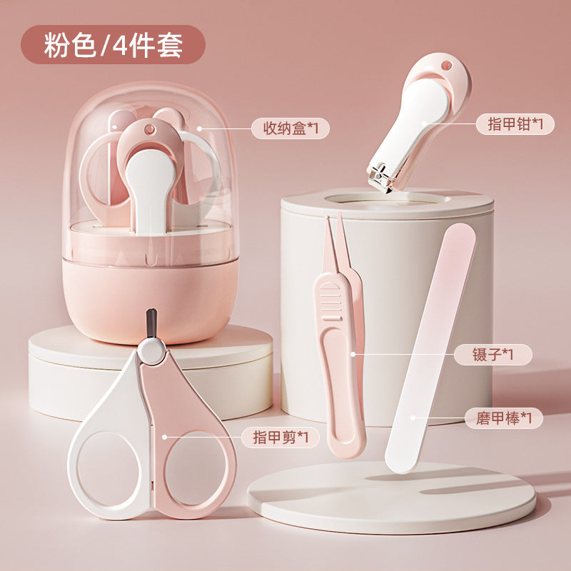 Baby nail clippers newborn special suit baby nail scissors pliers handy gadget security anti-clip meat infant and toddler
