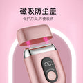 Electric shaver reciprocating dual-blade head women's full body washable hair removal device for skin beauty