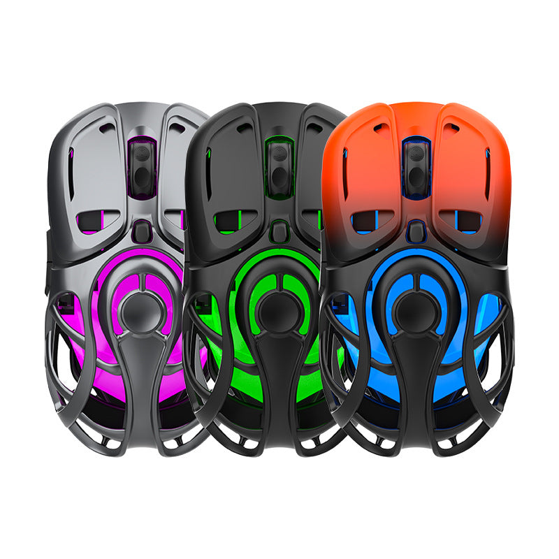 Viper x10 firefly tri-mode wireless bluetooth gaming mouse - sleek, hollowed-out design - paw3311 fashion mouse