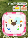 Baby thickened water mat for tummy time, suitable for 6+ months, newborn floating ring, water play equipment