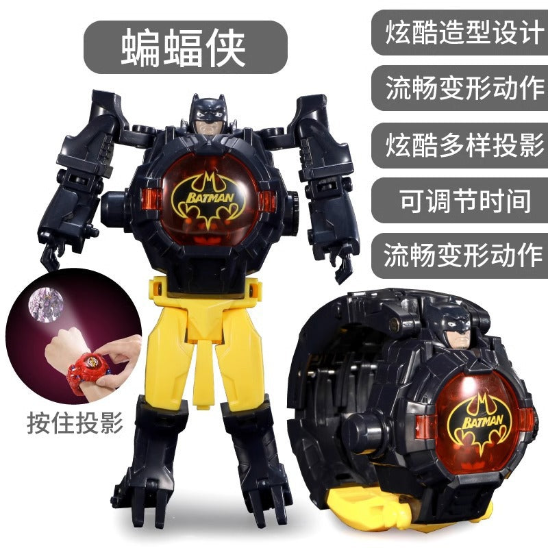 Ultraman zero watch - kids' edition: light-up projector, transforming toy, perfect gift for preschoolers and toddlers
