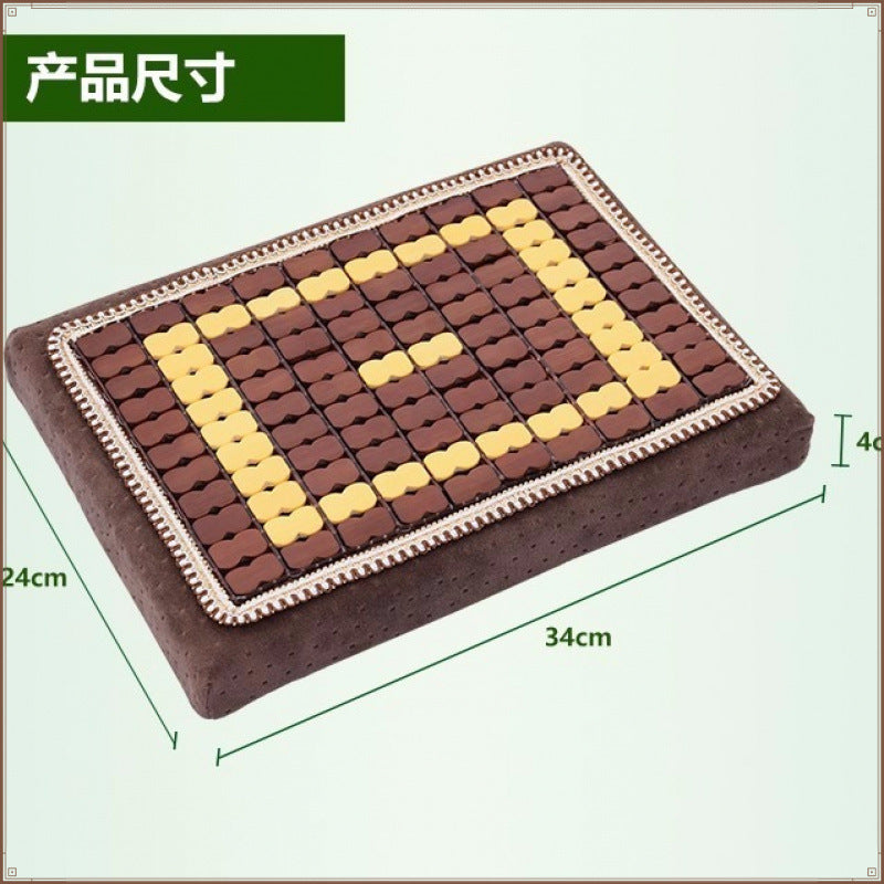 Summer clothing work seat cushion butt super soft latex seat cushion double-sided summer seat cushion cool and breathable student chair cushion