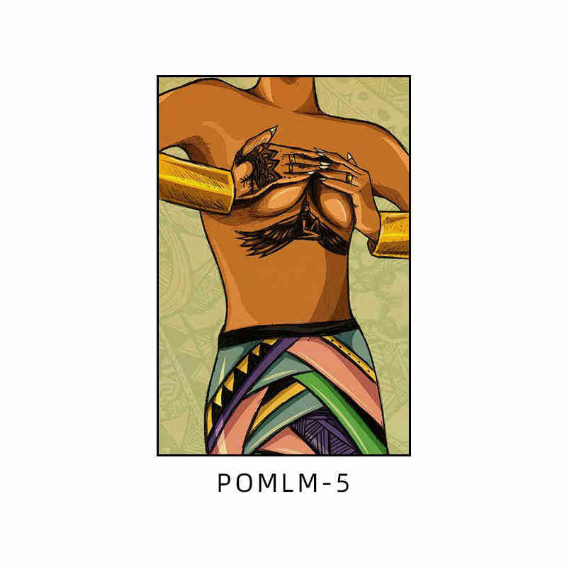 Bar decoration painting American retro tavern KTV box wall painting Love hotel bathroom toilet mural