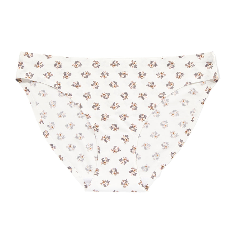 foreign trade wholesale low-waist sexy ice silk seamless underwear women's printing breathable quick-drying plaid women's briefs