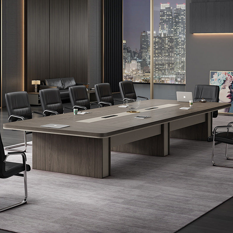 Saint li large conference table, long table, minimalist modern conference room training table, rectangular conference table and chairs